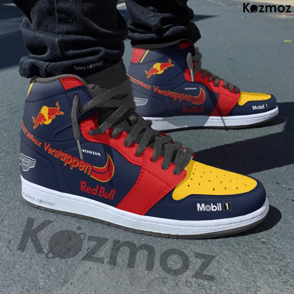 Max Verstappen F1 High-Top RBR 2021 Custom Racing Shoes - 6