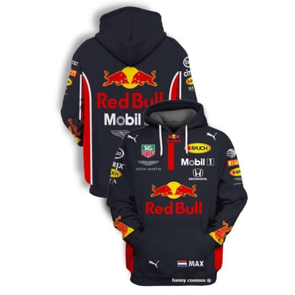 Max Verstappen Hoodie RB Racing 2020 Custom Racing Hoodie