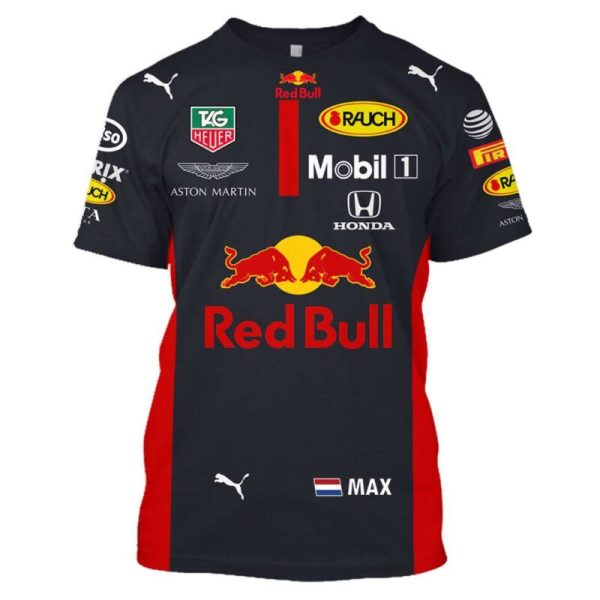 Max Verstappen Hoodie RB Racing 2020 Custom Racing Hoodie - 11