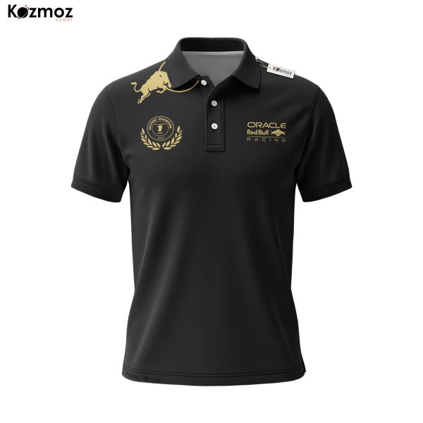 Max Verstappen Polo Shirt 2022 World Champion Collection - Red Bull Racing Formula Team - 6