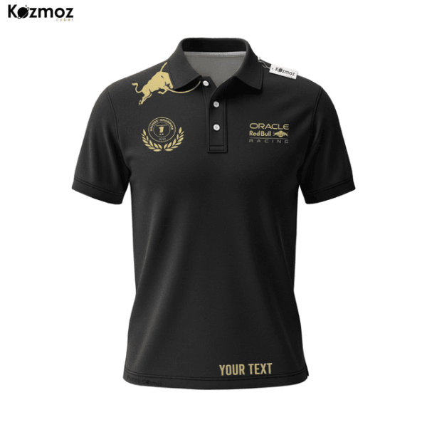 Max Verstappen Polo Shirt 2022 World Champion Collection - Red Bull Racing Formula Team - 7