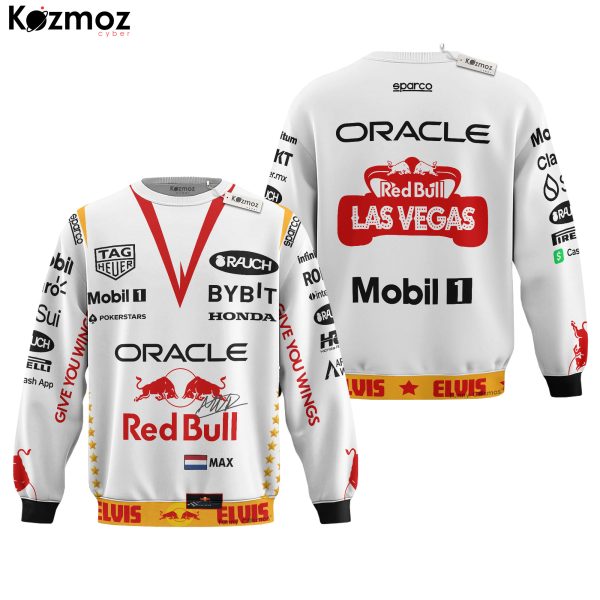 Max Verstappen Racing Costume 2023 Las Vegas GP Edition - RB Racing Team - 11