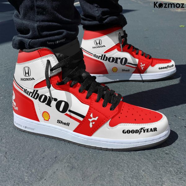 McLaren Alain Prost Custom Shoes McLaren Honda MP4-5 Livery 1989 Racing Shoes - 5
