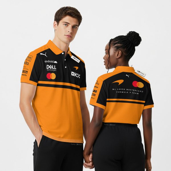 McLaren F1 2026 Custom Polo Shirt