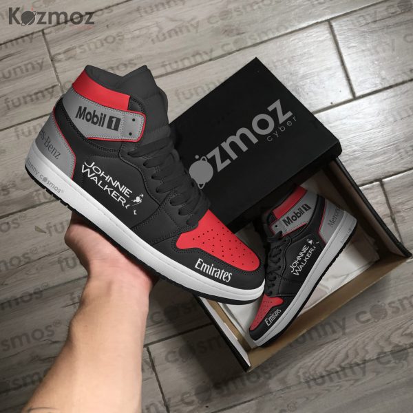McLaren Kimi Raikkonen Custom Shoes Chrome Livery 2006 Livery MP4-21 Racing Shoes - 7