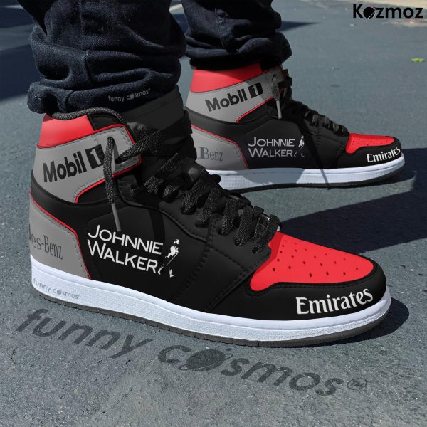 McLaren Kimi Raikkonen Custom Shoes Chrome Livery 2006 Livery MP4-21 Racing Shoes - 5