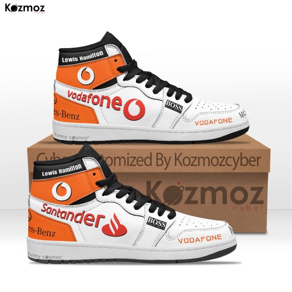 McLaren Lewis Hamilton Custom Shoes Chrome Livery 2008 Livery MP4-23 Racing Shoes - 10