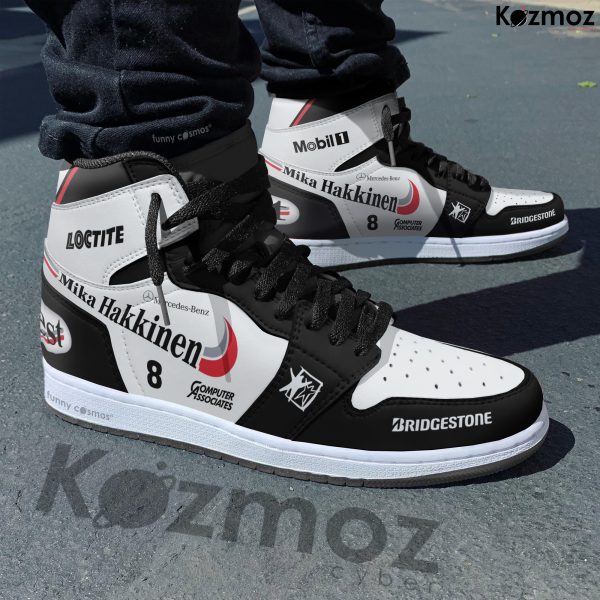 McLaren Mika Hakkinen Custom Shoes Mclaren MP4-13 Livery 1998 Racing Shoes - 5