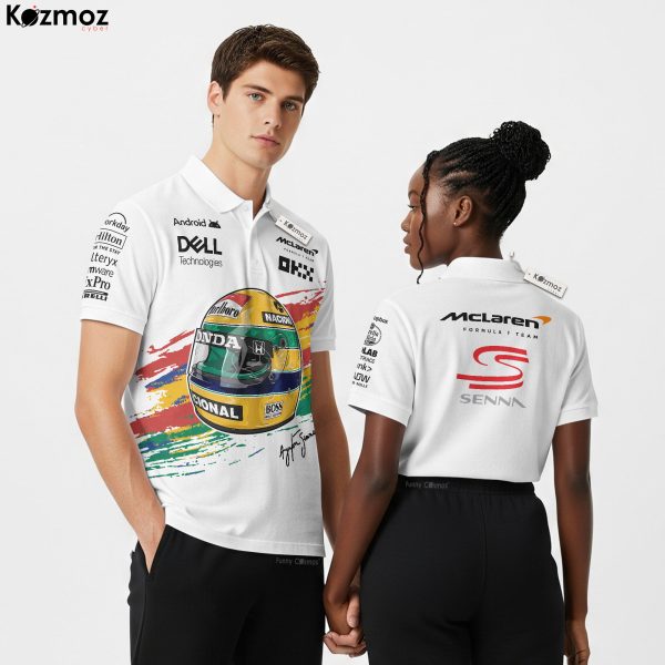 McLaren Senna F1 Polo Shirt Bundle - Perfect Racing Gift - 12