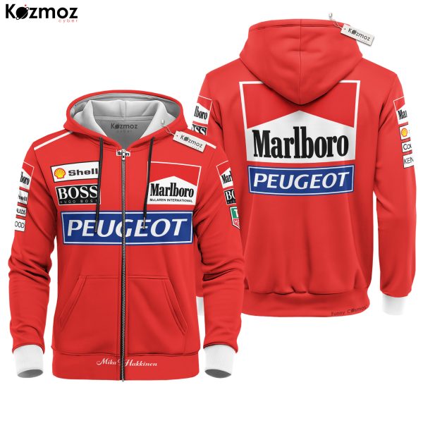 Mika Hakkinen Racing Costume OMP 1994 Collection - McLaren Racing Team - 8