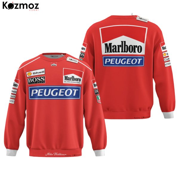 Mika Hakkinen Racing Costume OMP 1994 Collection - McLaren Racing Team - 9