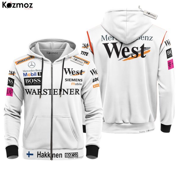 Mika Hakkinen Racing Costume West 2000 Collection - McLaren Racing Team - 11