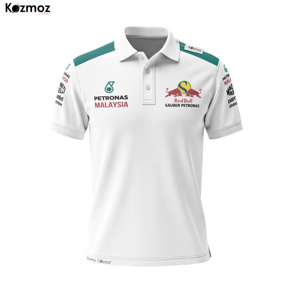 Mika Salo Polo Shirt 1997 - Red Bull Sauber Petronas - 6