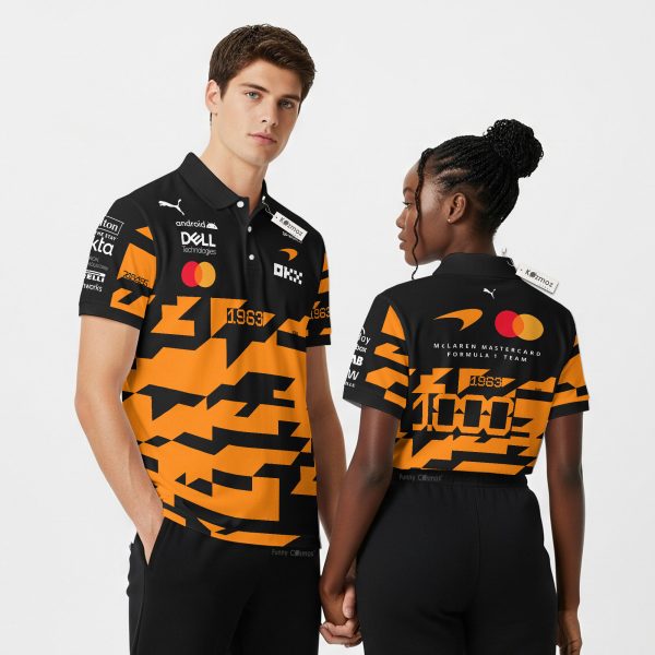 ML Racing 1000th Grand Prix Custom Polo Shirt