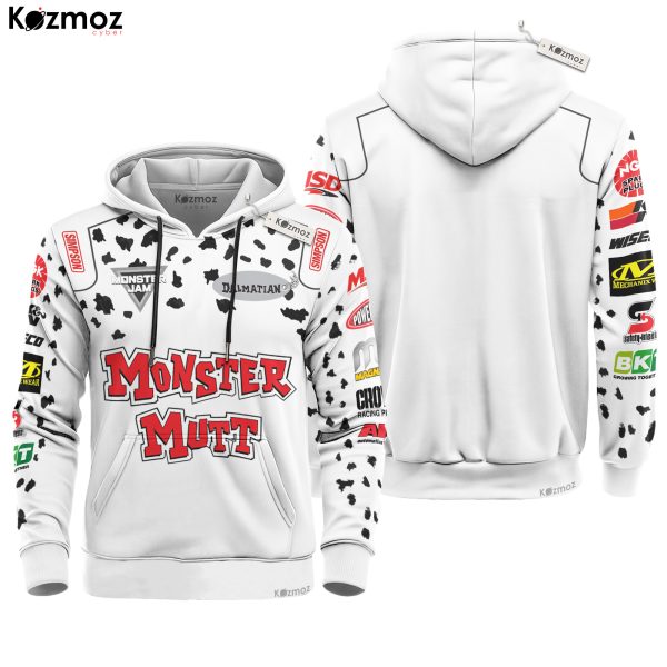 Monster Mutt Dalmatian Monster Truck Racing Costume Collection - Monster Jam Team - 7