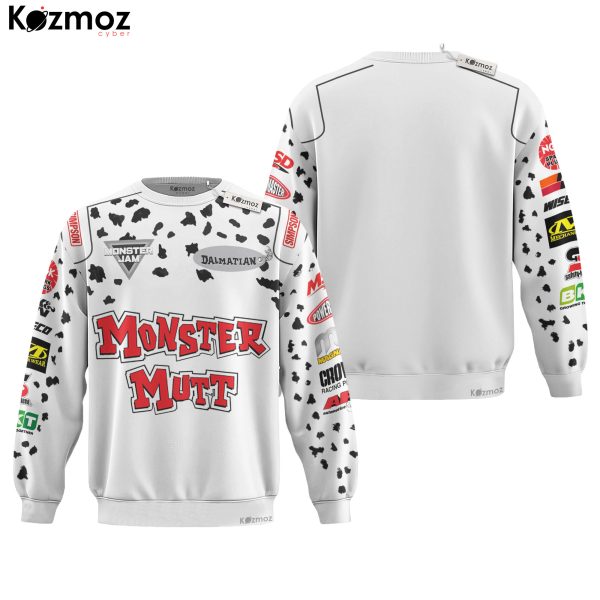 Monster Mutt Dalmatian Monster Truck Racing Costume Collection - Monster Jam Team - 9