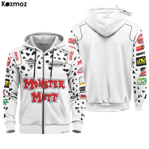 Monster Mutt Dalmatian Monster Truck Racing Costume Collection - Monster Jam Team - 8