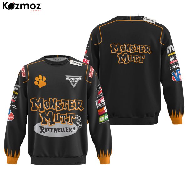 Monster Mutt Rottweiler Monster Jam Racing Costume Collection - Monster Jam Team - 9