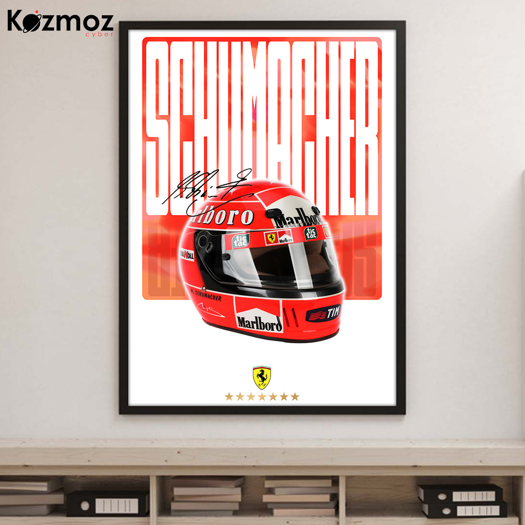 MSC Helmet Poster - SF Legend  Wall Art
