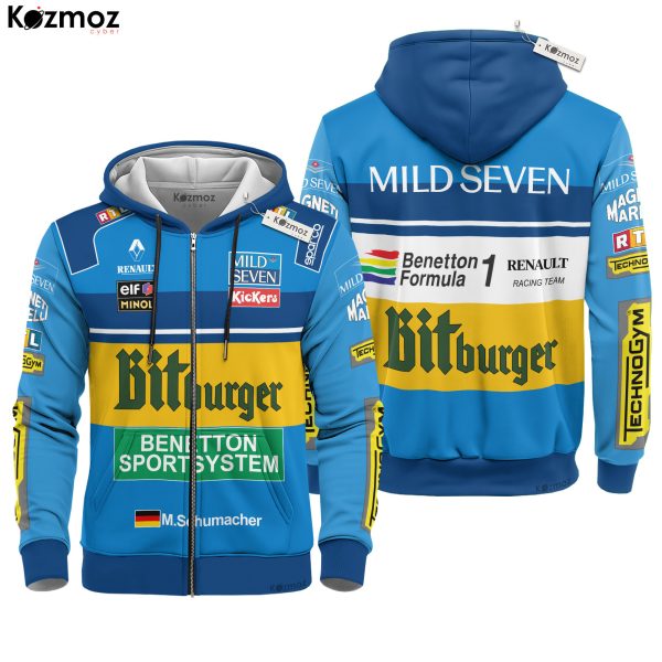 MSC Racing Costume 1995 Collection - Benetton Team - 8