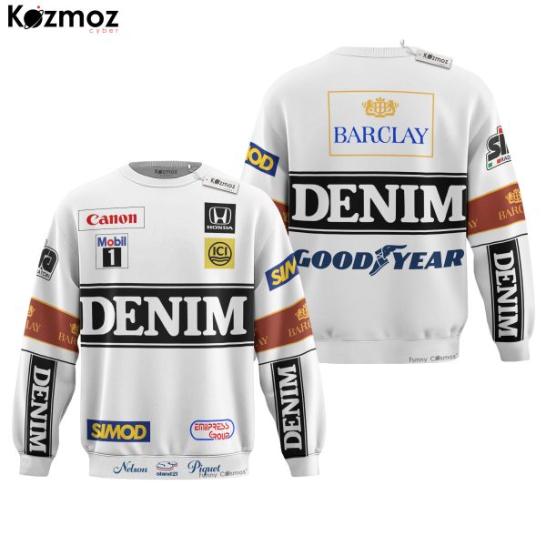 Nelson Piquet Racing Suit Denim 1987 Collection - Williams Team - 9