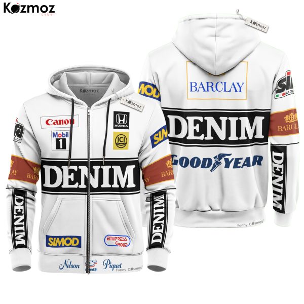 Nelson Piquet Racing Suit Denim 1987 Collection - Williams Team - 8