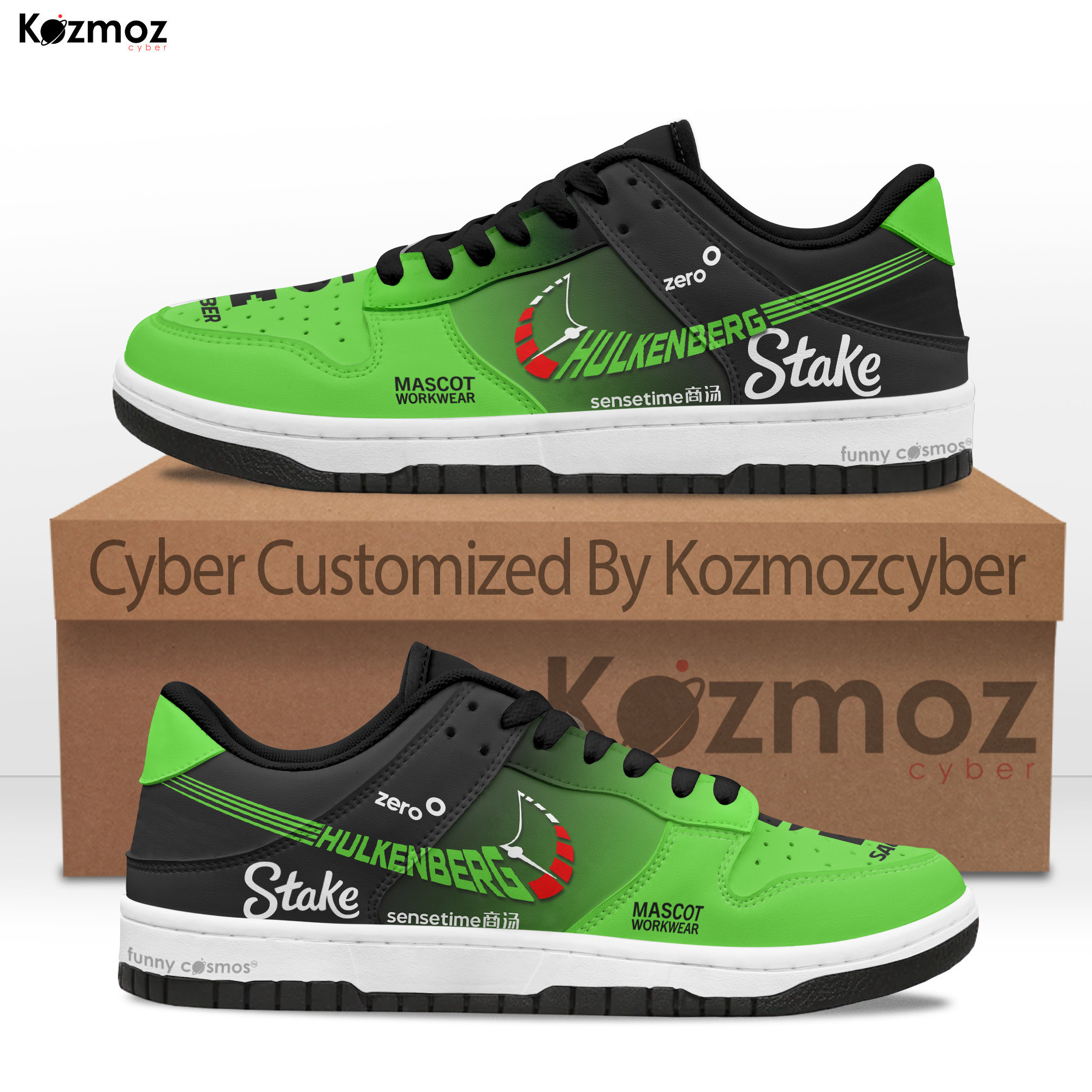 Nico Hulkenberg Kick Sauber Custom Shoes C44 Livery 2025 Racing Shoes - 9
