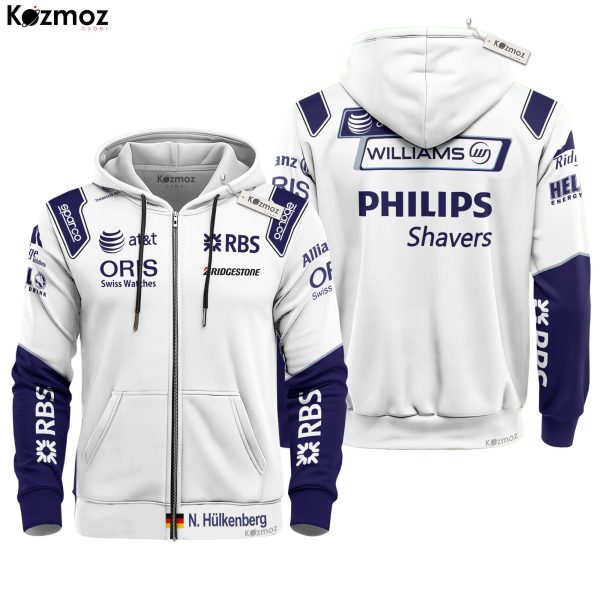 Nico Hulkenberg Racing Costume 2010s Williams Racing Team - 8