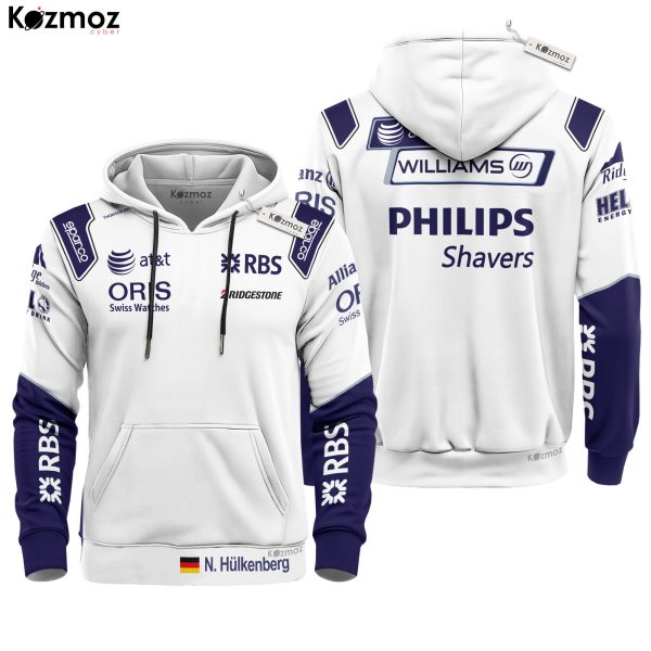 Nico Hulkenberg Racing Costume 2010s Williams Racing Team - 7