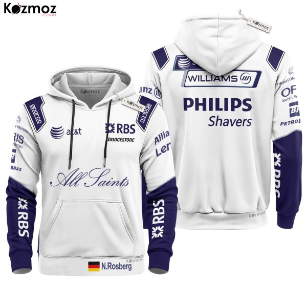 Nico Rosberg Racing Costume RBS 2008 Collection Williams Racing Team - 7