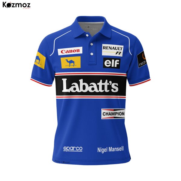 Nigel Mansell Racing Costume 1992 Williams Racing Team - 14