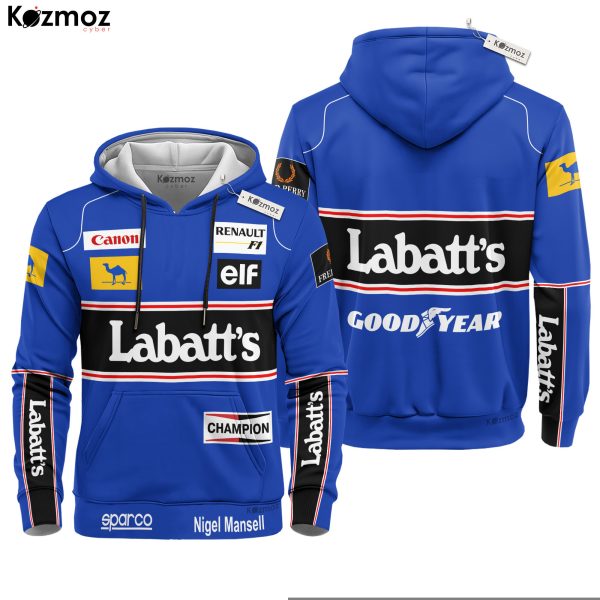 Nigel Mansell Racing Costume 1992 Williams Racing Team - 10