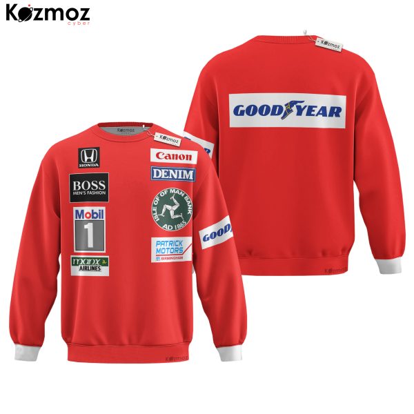 Nigel Mansell Racing Suit 1985 European GP Collection - Canon Williams Honda Team - 8
