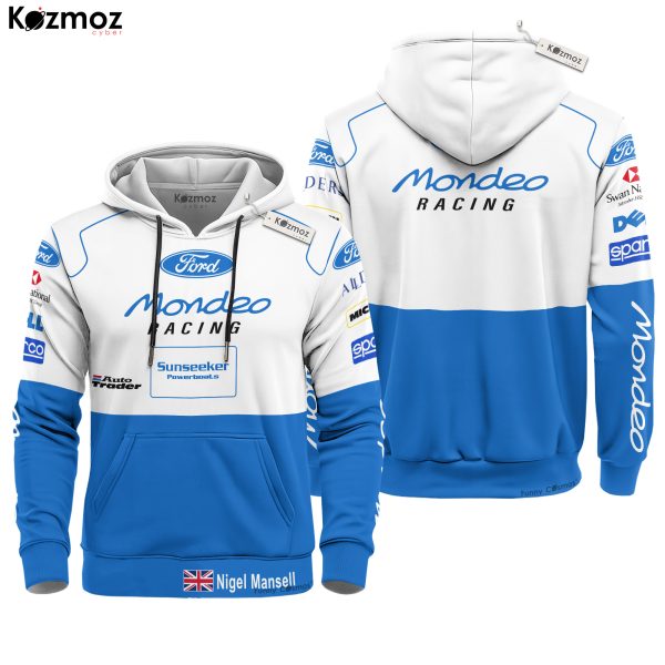 Nigel Mansell Racing Suit Ford Mondeo 1998 Collection - BTCC Ford Racing Team - 7