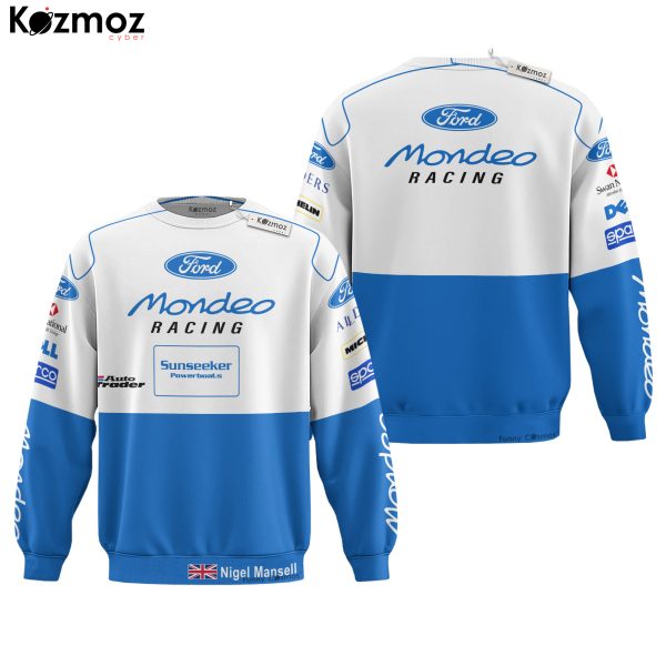 Nigel Mansell Racing Suit Ford Mondeo 1998 Collection - BTCC Ford Racing Team - 9