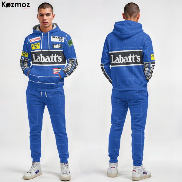 Nigel Mansell Renault Race Suit 2018 Collection - Racing Team - 14
