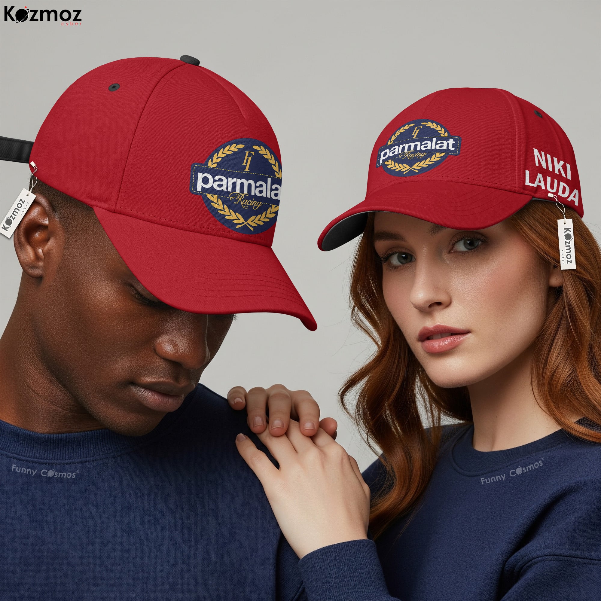 Niki Lauda Racing Cap Parmalat Racing Hat