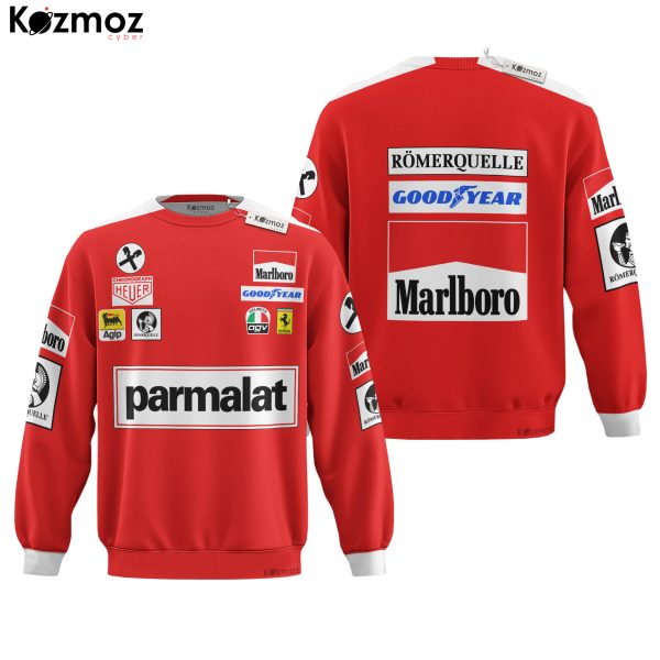 Niki Lauda Racing Costume Parmalat 1976 Collection SF Racing Team - 9