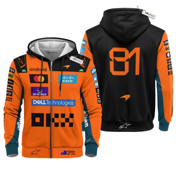 Oscar Piastri 2026 McLaren Team F1 Costume Racing Suit - 9