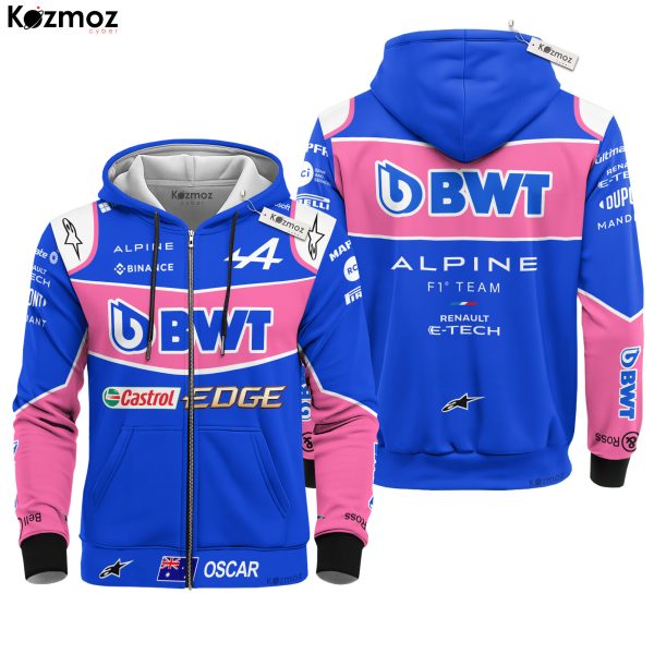 Oscar Piastri Racing Costume 2022 Collection - BWT Alpine Racing Team - 8
