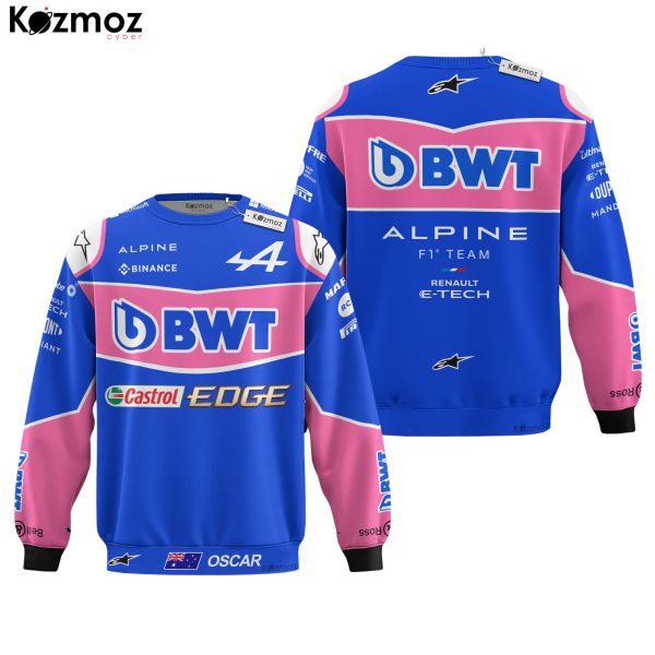 Oscar Piastri Racing Costume 2022 Collection - BWT Alpine Racing Team - 9