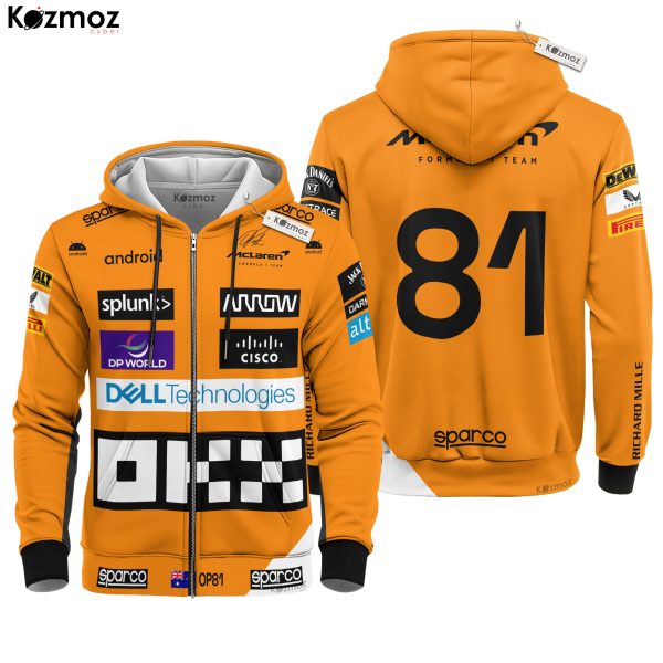 Oscar Piastri Racing Costume 2023 Go Kart Collection - Alpine Racing Team - 8