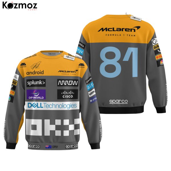 Oscar Piastri Racing Costume 2023 Signed Rookie Year Collection - McLaren Racing Team - 9