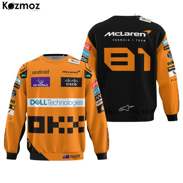 Oscar Piastri Racing Costume 2024 Collection - McLaren Racing Team - 9