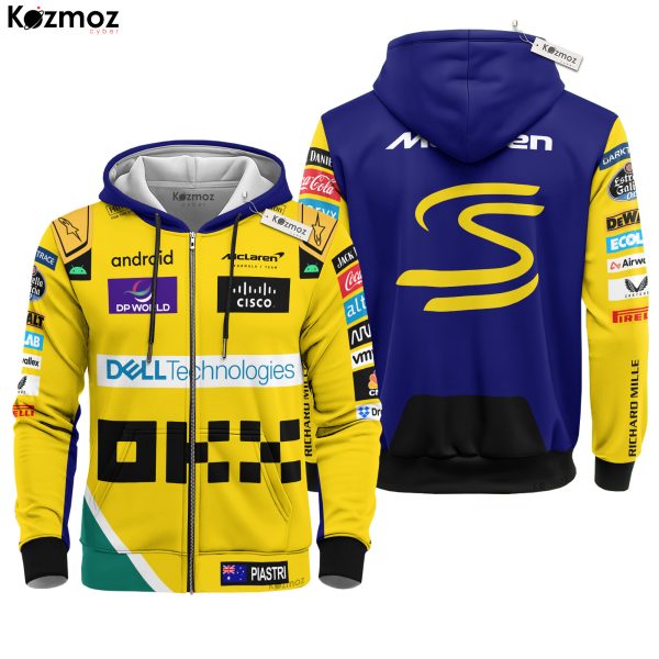 Oscar Piastri Racing Costume 2024 Monaco GP Collection - McLaren Racing Team - 8
