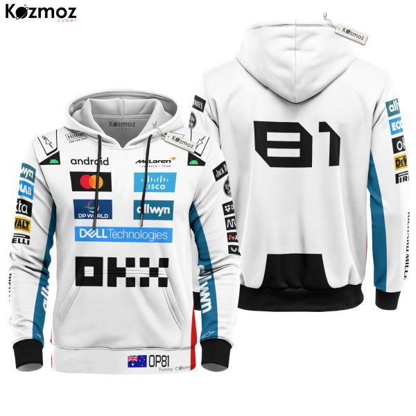 Oscar Piastri Racing Costume Suit 2025 Austin GP Edition - McLaren Racing Team - 9