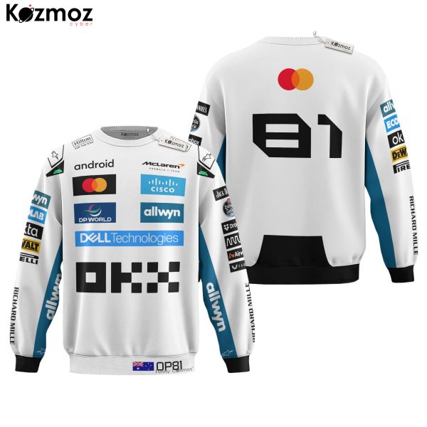 Oscar Piastri Racing Costume Suit 2025 Austin GP Edition - McLaren Racing Team - 11