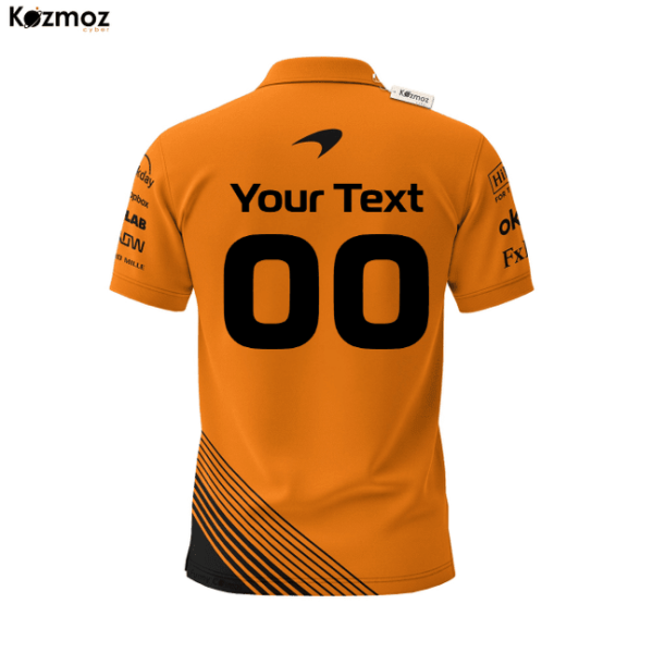 Oscar Piastri Racing Polo Shirt McLaren Polo Team - 7