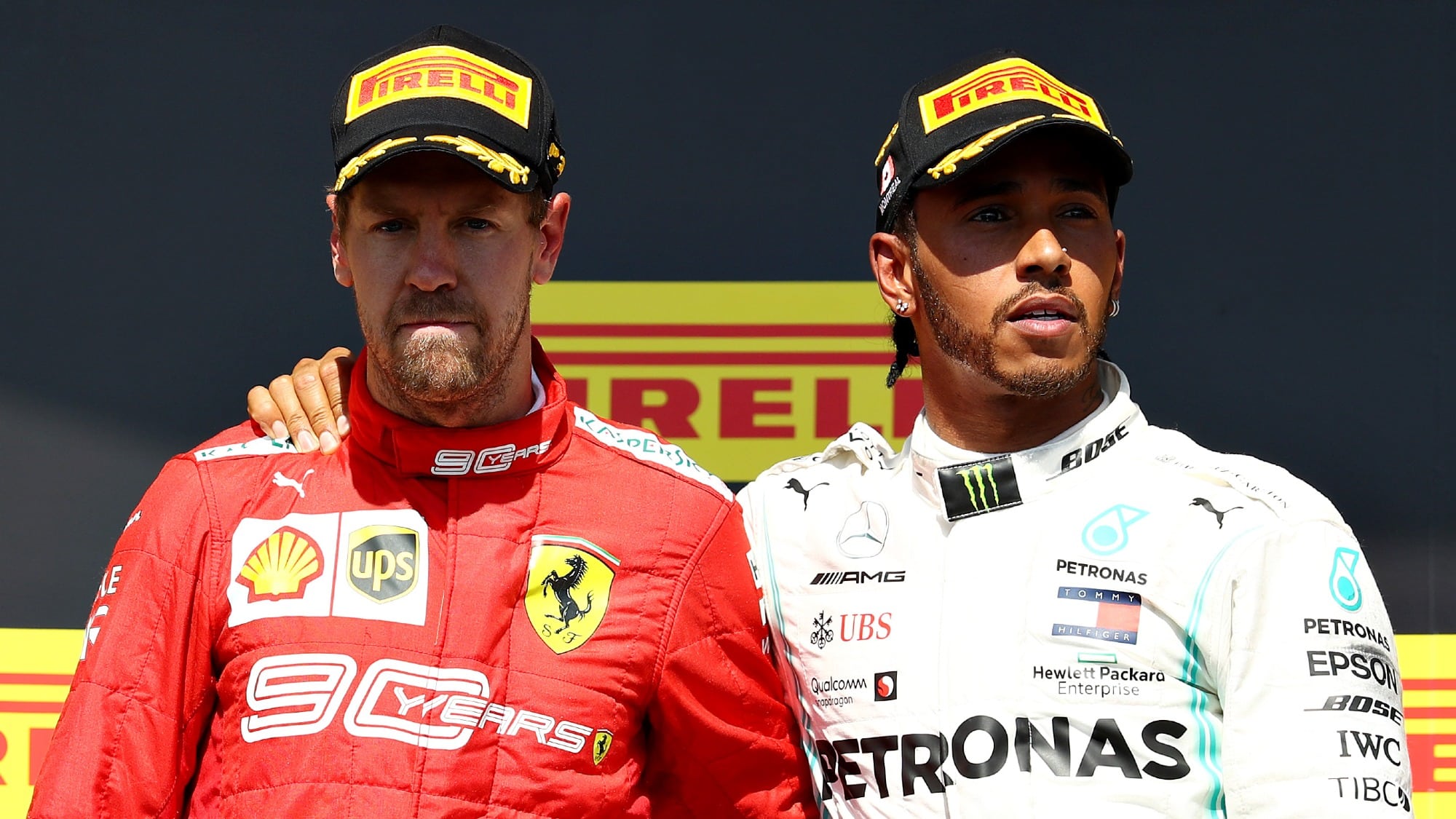 Lewis Hamilton vs Sebastian Vettel championship battle
