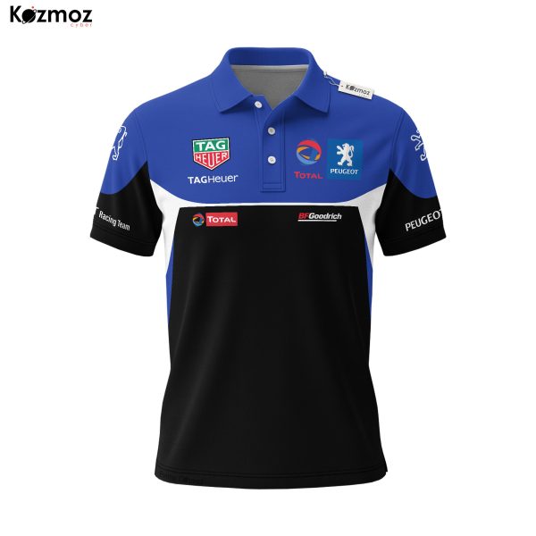 Peugeot Sport Racing Polo Shirt Motorsport Polo Shirt - 6